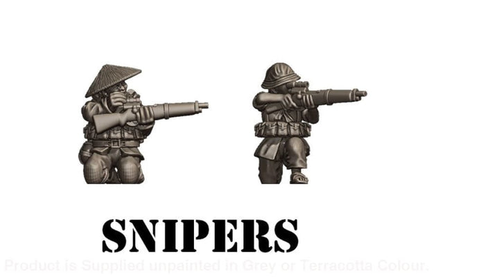 NTH Vietnam VIETCONG Snipers Figure