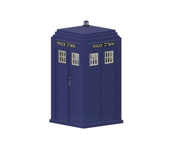PJD079 Model Railway Police Box