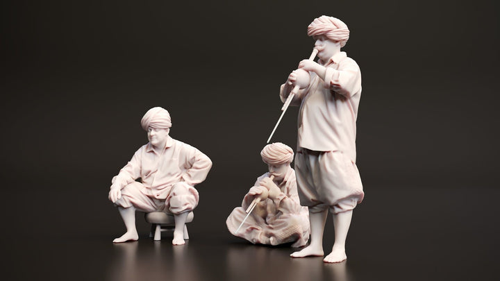 MM1349 Indian Flute players