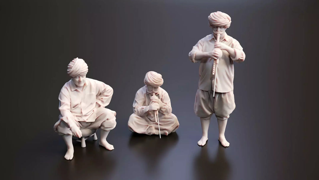 MM1349 Indian Flute players