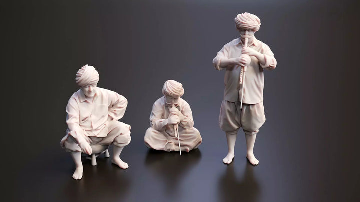 MM1349 Indian Flute players