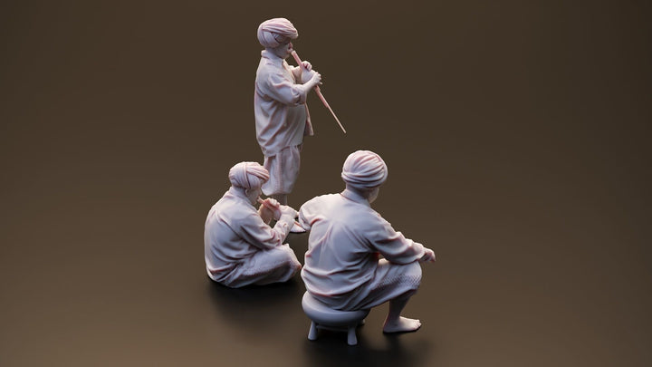 MM1349 Indian Flute players