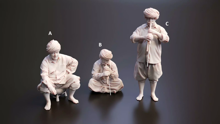 MM1349 Indian Flute players