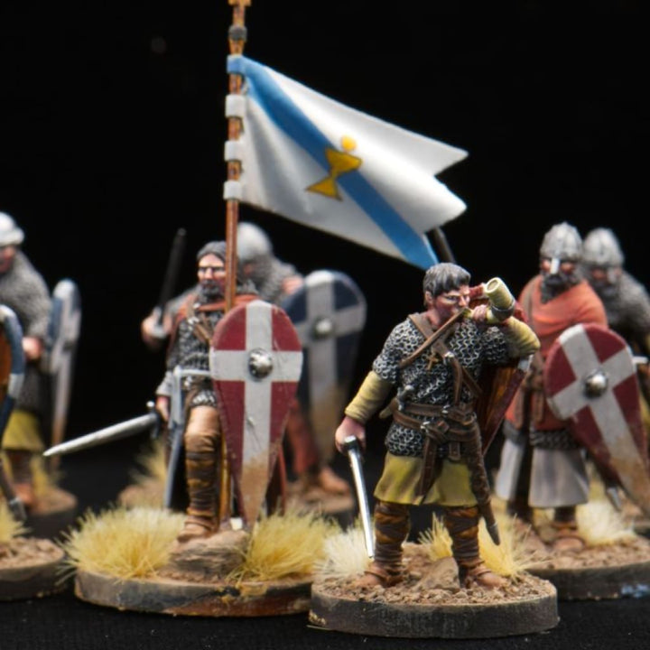 REM0003 11th Century Dismounted Spanish Knights Medieval Figure