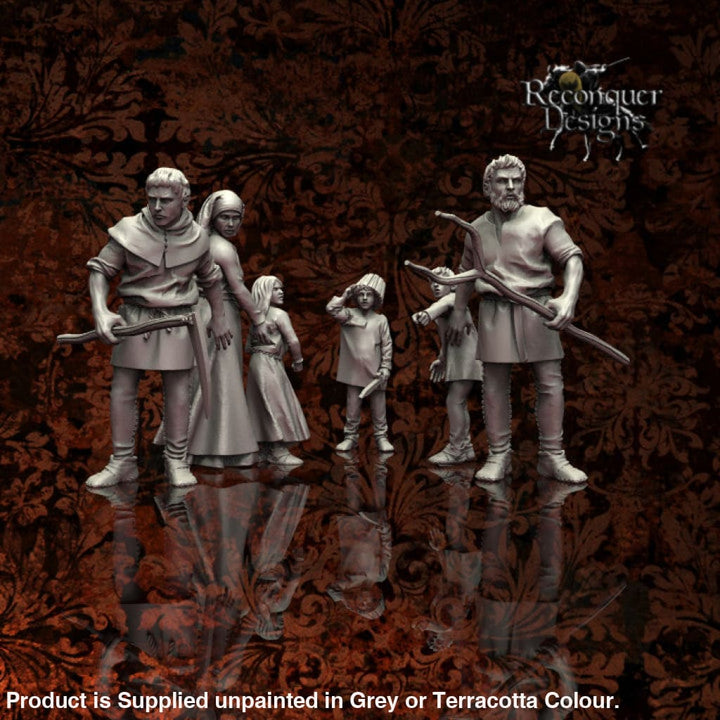 Concerned Family/Medieval Villagers Medieval