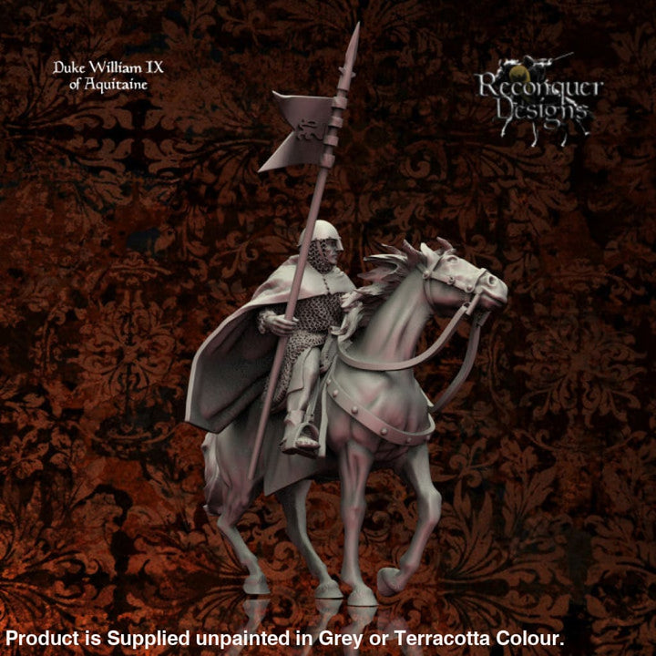 Duke William Ix Of Aquitaine Medieval