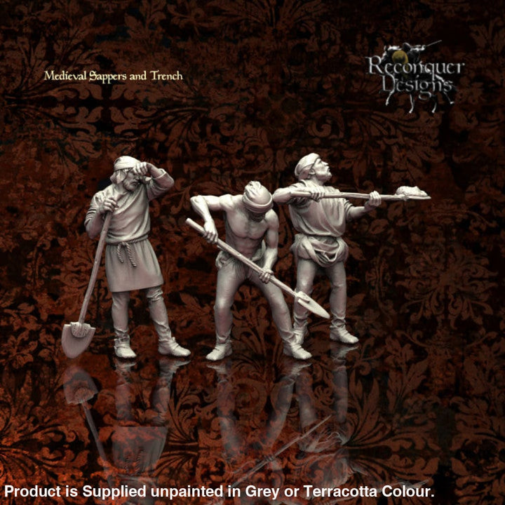 Medieval Sappers Full Bodies