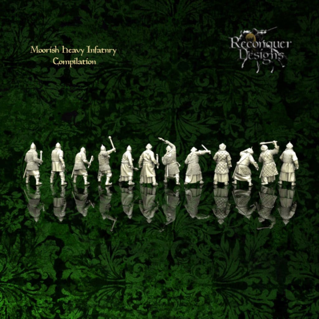 REM0078 Moorish Heavy Infantry Set A Medieval