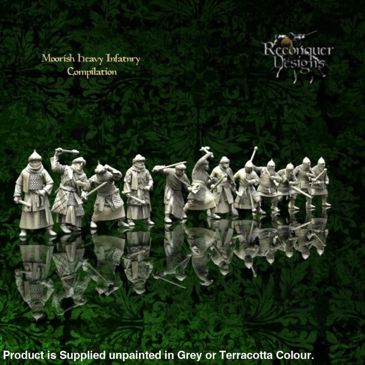 REM0078 Moorish Heavy Infantry Set A Medieval