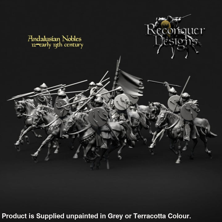 REM0116 12-early 13th century Andalusian Nobles Medieval