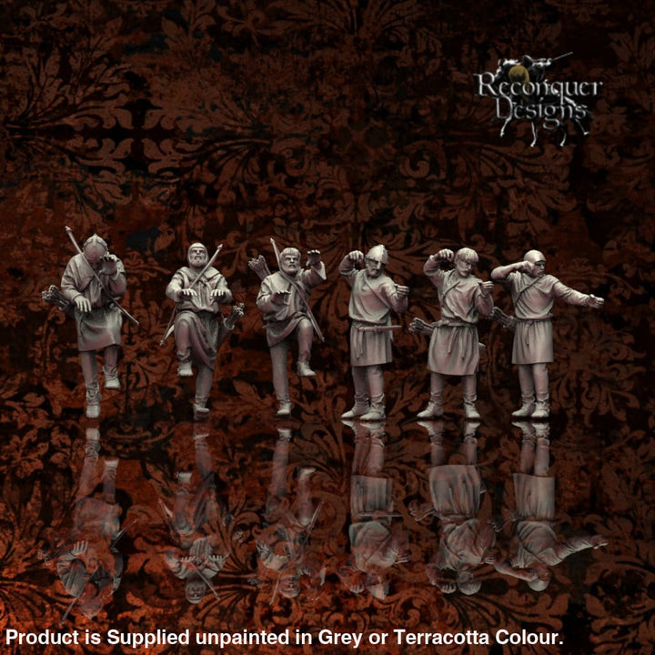 REM0149 Siege Archers Medieval Figure