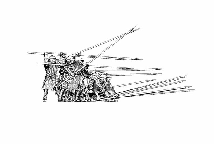 REM0155 Scottish Pikemen Medieval