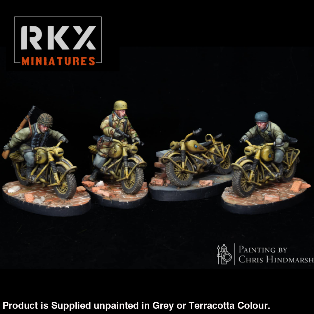 RKX5045 Fallschirmjager Motorbikes Figure