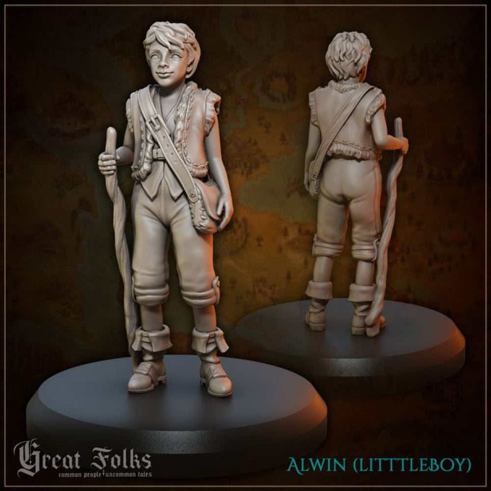 Villagers 1 Alwin Young Boy Medieval