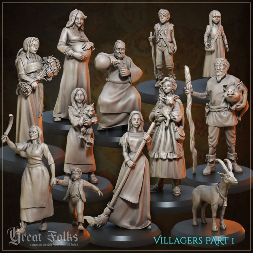 Villagers 1 Elfrida Medieval
